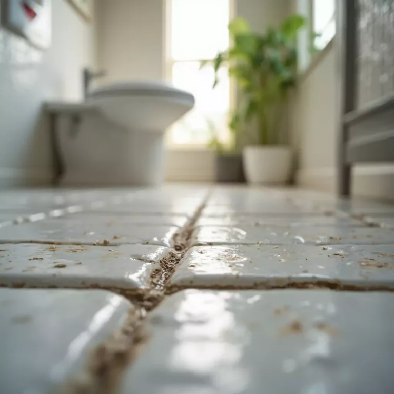 remove grout from tile